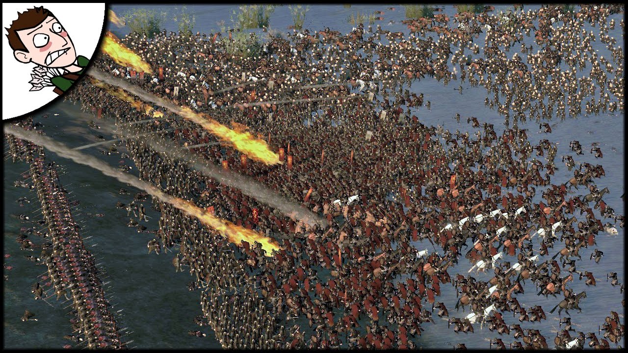MASSIVE 18000 MAN BATTLE OF THE TRIDENT - Seven Kingdoms Total War Gameplay (Attila Mod)