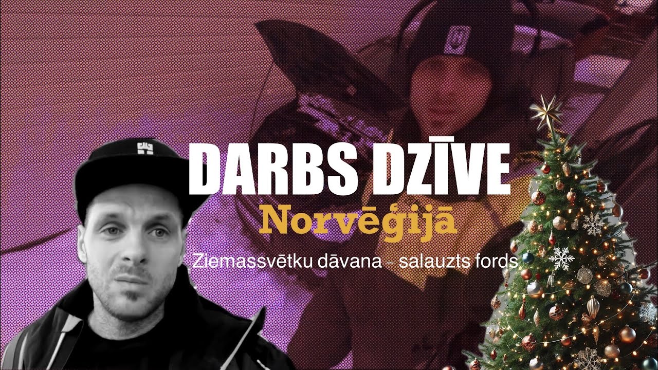 DZĪVE DARBS NORVĒĢIJĀ -  ZIEMASSVĒTKU DĀVANA , BEIGTS ĢENERATORS UN CITI PIEDZĪVOJUMI