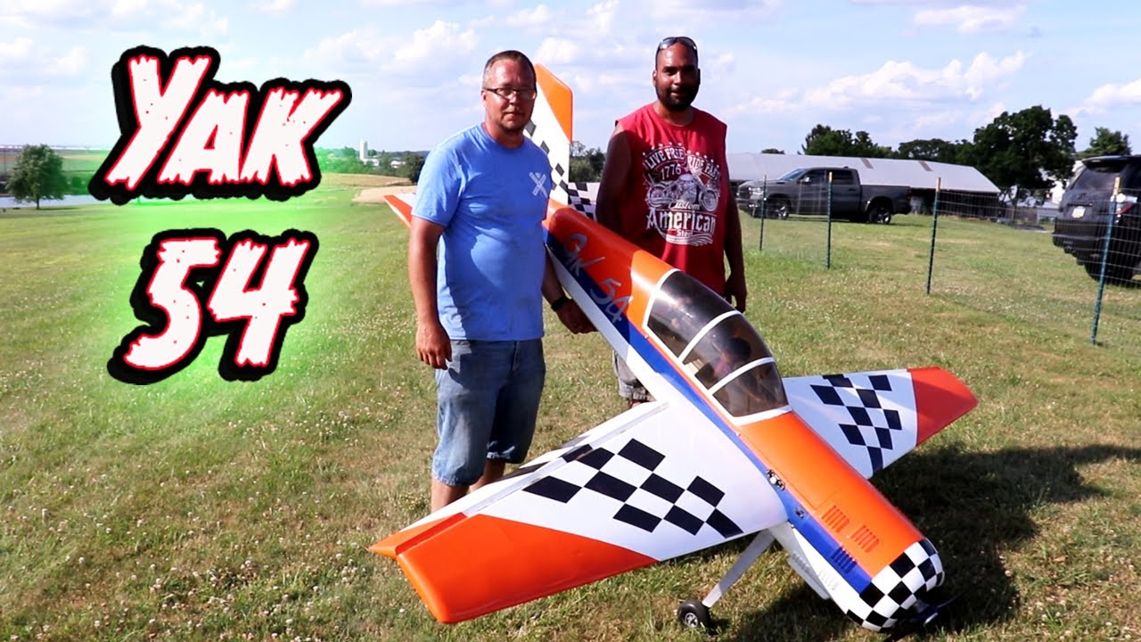Big RC Plane - Gas Powered Yak 54 - Aerobatic Maneuvers