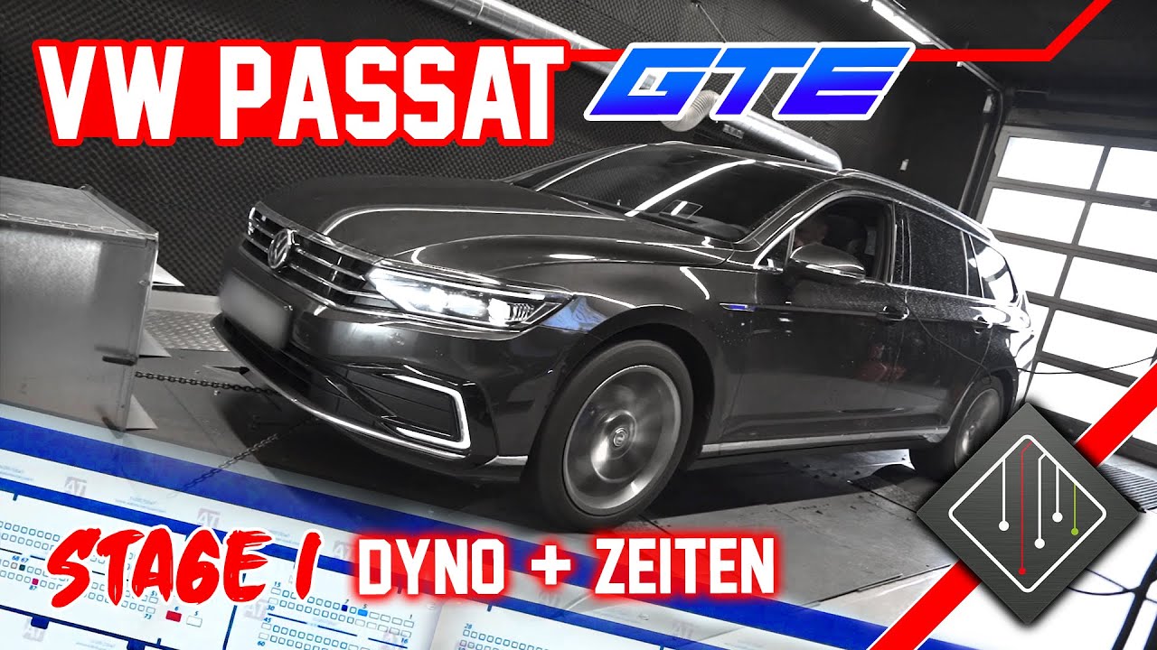 VW Passat GTE Variant 1.4 TSI Plug-in Hybrid Stage 1 | Chiptuning - Dyno - Zeiten | mcchip-dkr