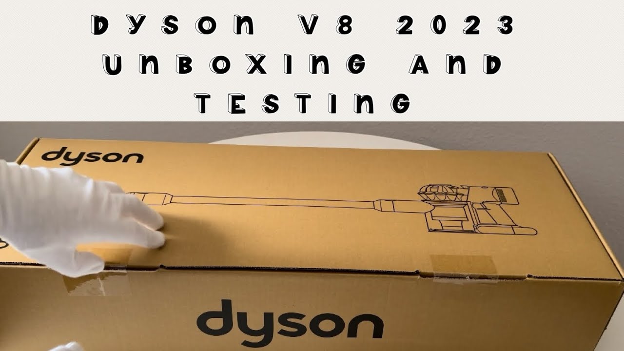 Dyson V8 (2023) | Unboxing | Testing