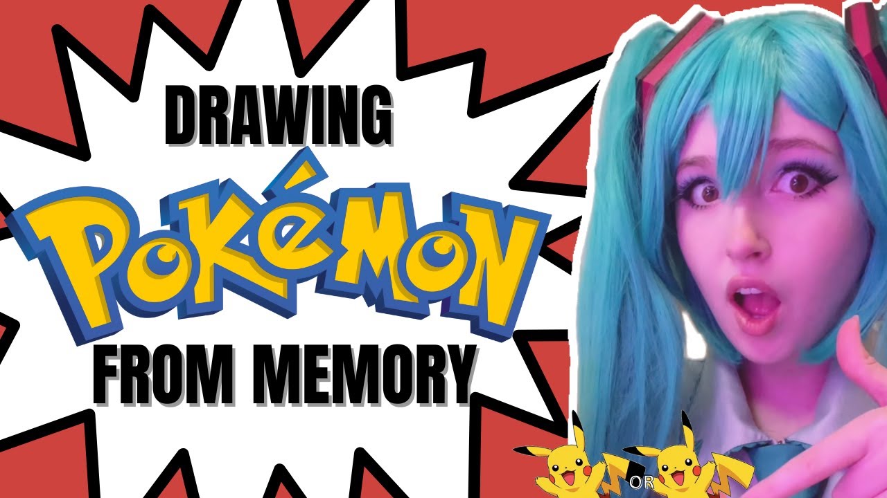 DRAWING POKEMON FROM MEMORY | Spyderra
