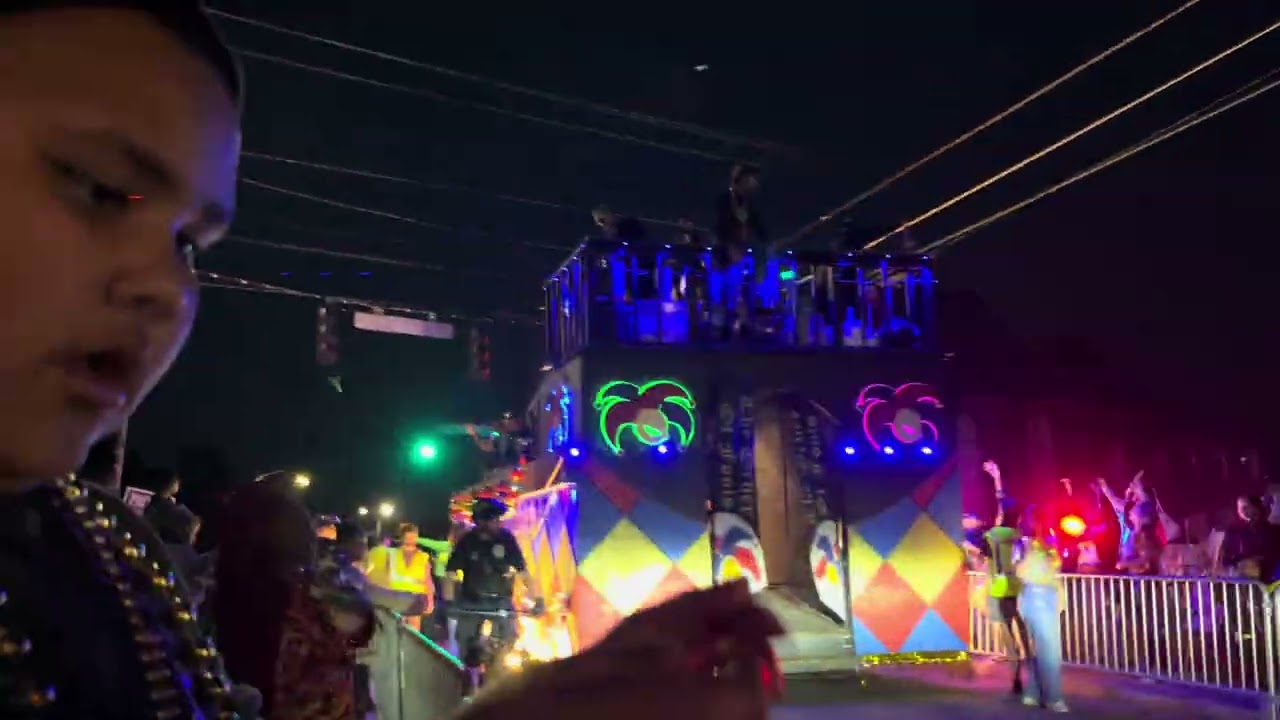 At the parade ￼