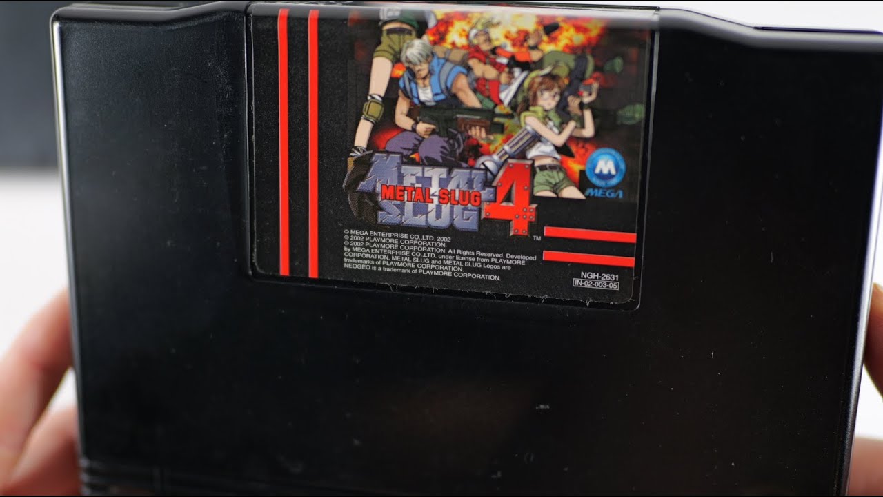 Metal Slug 4 English AES NeoStore item # 1901