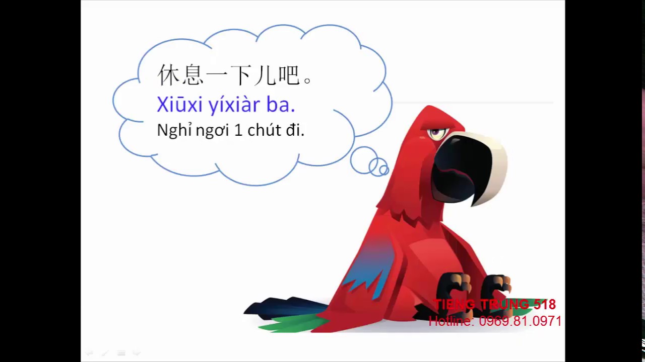 1001 câu giao tiếp tiếng Trung  thông dụng nhất cho người mới bắt đầu Tập 1 - Tiếng Trung 518