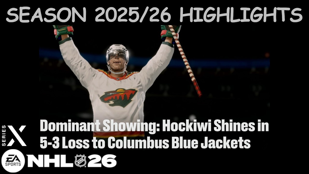 NHL 26 Be A Pro: Journey to the State of Hockey | Season 2025/26 Highlights