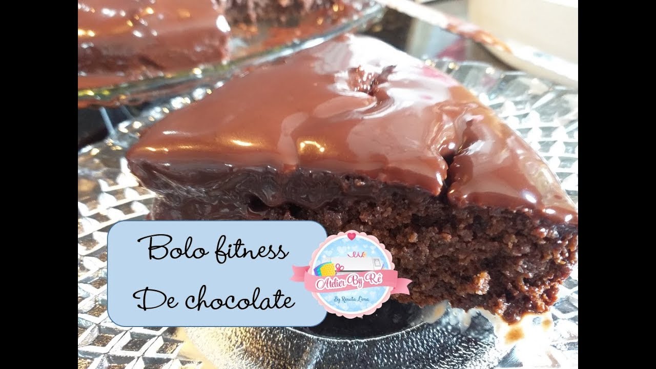 Bolo de chocolate (sem glut&eacute;n, sem a&ccedil;&uacute;car e sem leite)