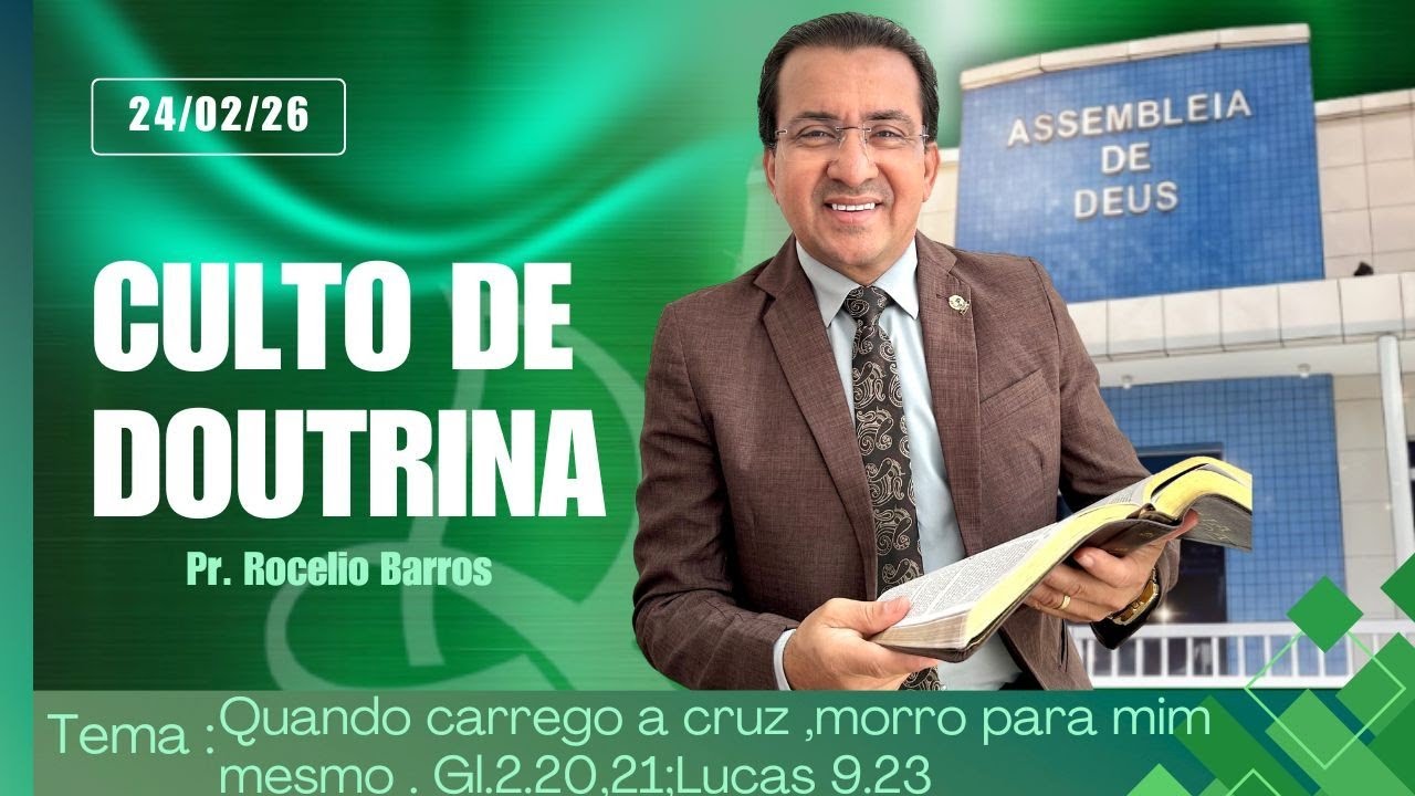CULTO DE DOUTRINA 24/02/2026