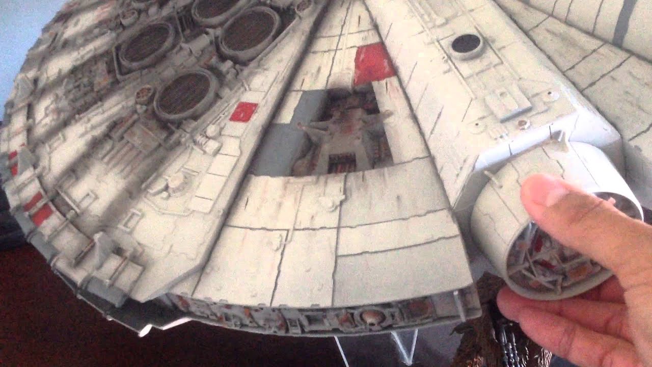 My Hasbro custom 28 inch millennium falcon