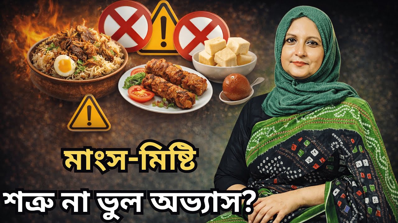 Как можно оставаться здоровым, не отказываясь от мяса и сладостей? | С доктором Шахназ Чоудхури