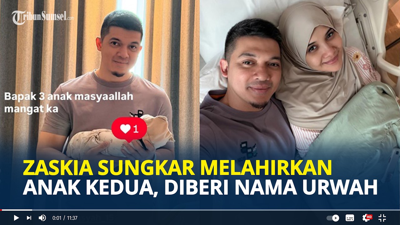 SELAMAT! Zaskia Sungkar Melahirkan Anak Kedua Diberi Nama Urwah, Irwansyah Jadi Bapak 3 Anak
