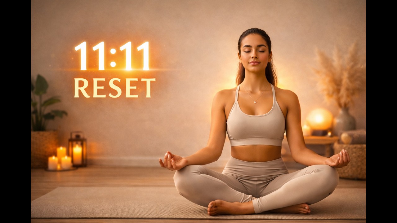11:11 Morning Reset ☀️Gentle Yoga & Meditation Flow for Calm, Focus & Mindfulness