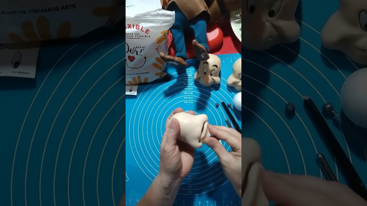 Modelado sabio enanitos   porcelana fria