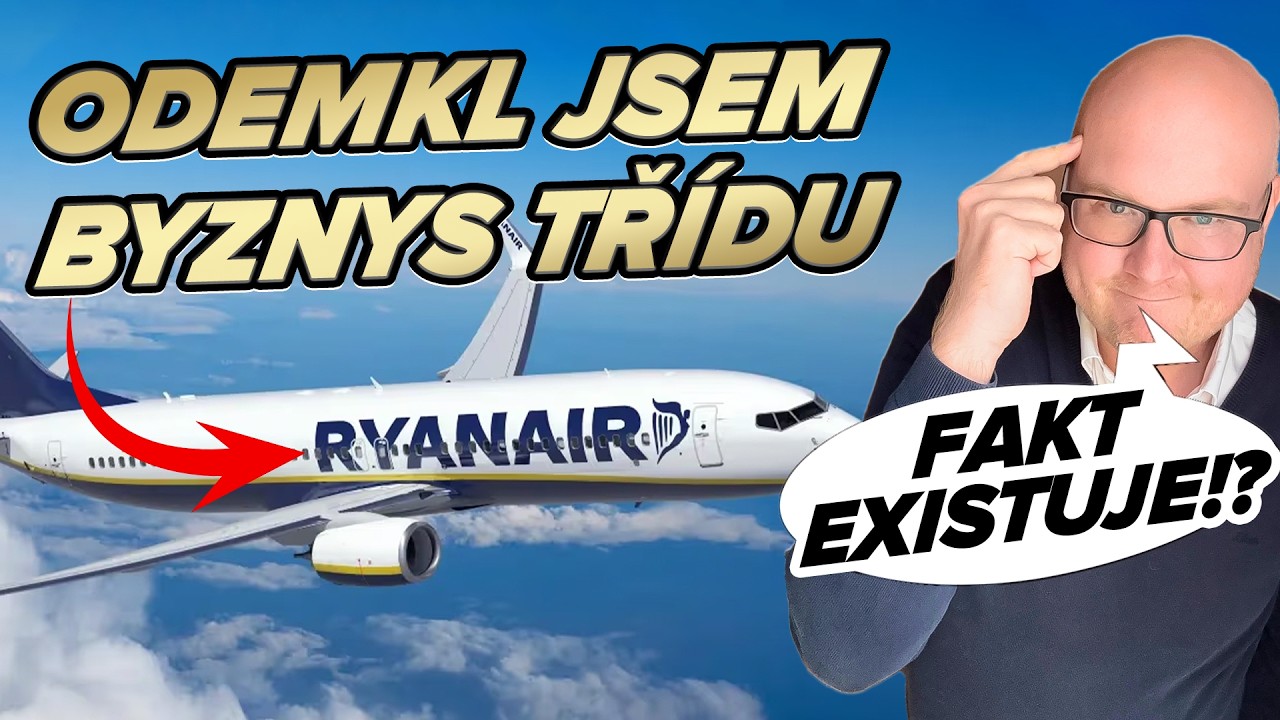 Let&iacute;m jako kr&aacute;l s Ryanairem 🛩️ | Kolik to stoj&iacute;? | Jak na to?