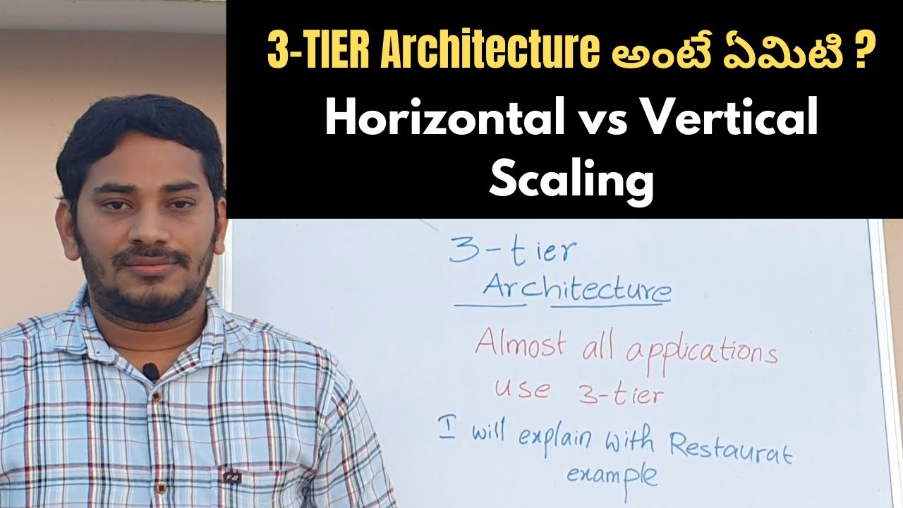 3 TIER Architecture | Vertical Scaling vs Horizontal Scaling | DevOps Training