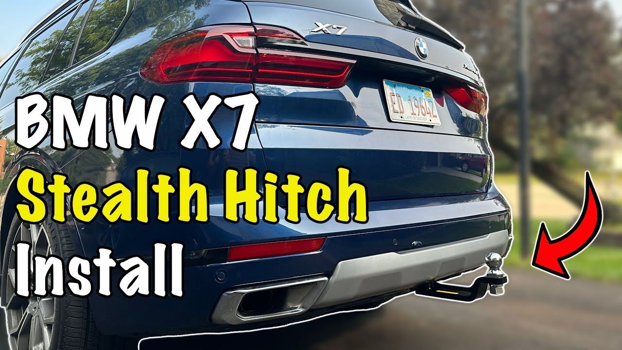 BMW X7 Stealth Hitches Towing Kit Installation DIY