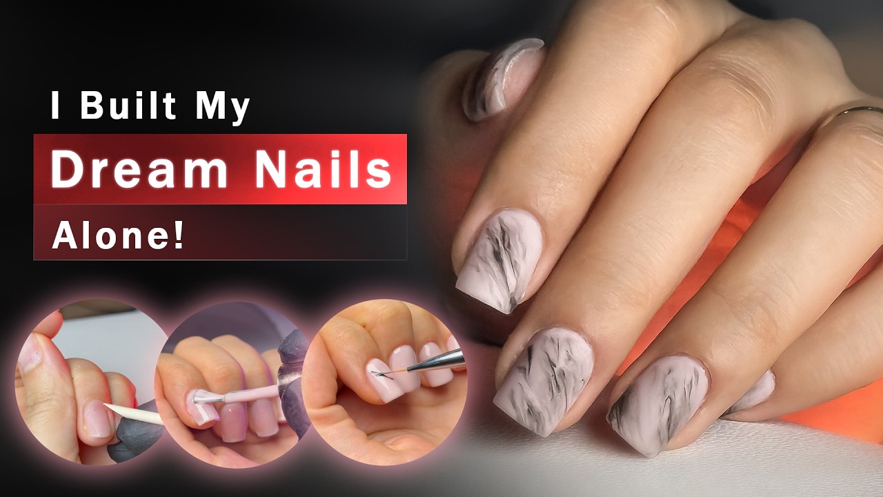 Doing My FULL Dreamy Nail Set ☁️✨ Start to Finish Process