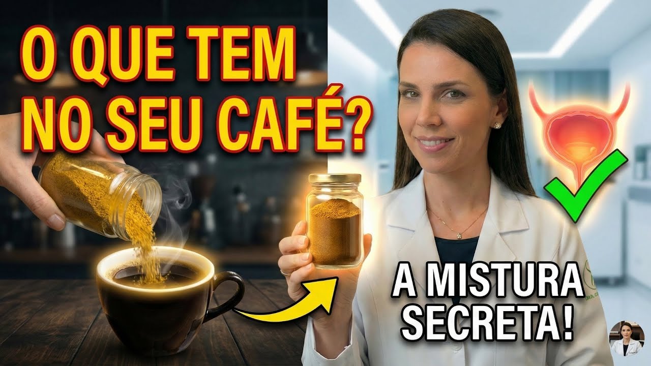 Misture isto no café: O segredo para proteger sua próstata após os 60