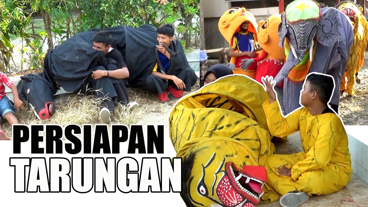 PERSIAPAN AKSI MACAN TARUNGAN || BUROK CINTA NADA BUDAYA DI DESA KARANGBALE CUPLIKA
