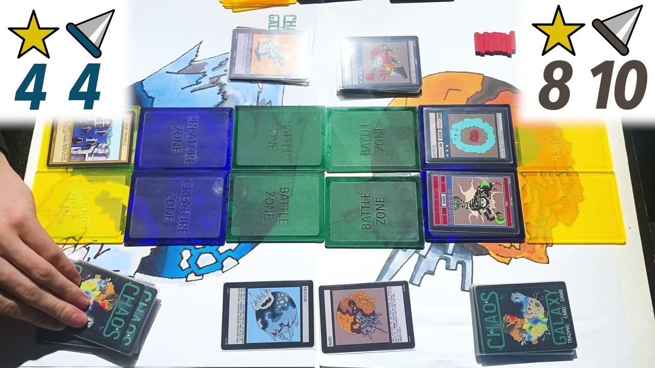 Palicium v Baro - Chaos Galaxy TCG Battle (feat. No Named Friend!)