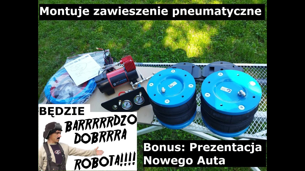 Montuje Zawieszenie Pneumatyczne - Barrrrrrdzo Dobrrra Robota !