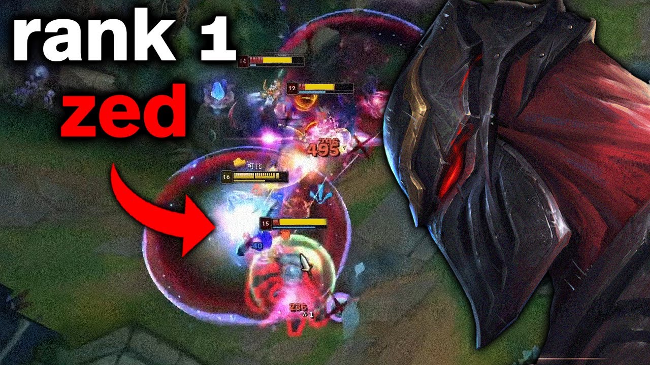 I Found a Way to Deal with BROKEN Champions | Rank 1 Zed BZ