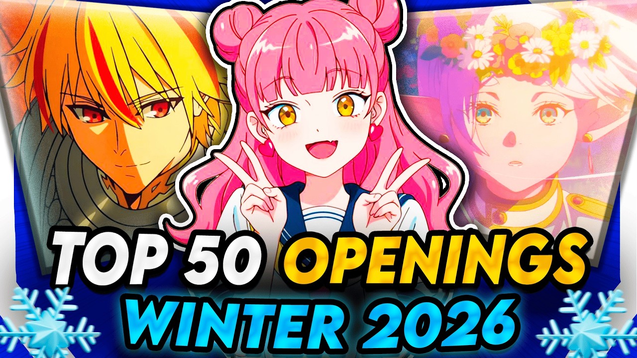 TOP 50 Openings de Anime Invierno 2026 ❄️ (Actualizado)