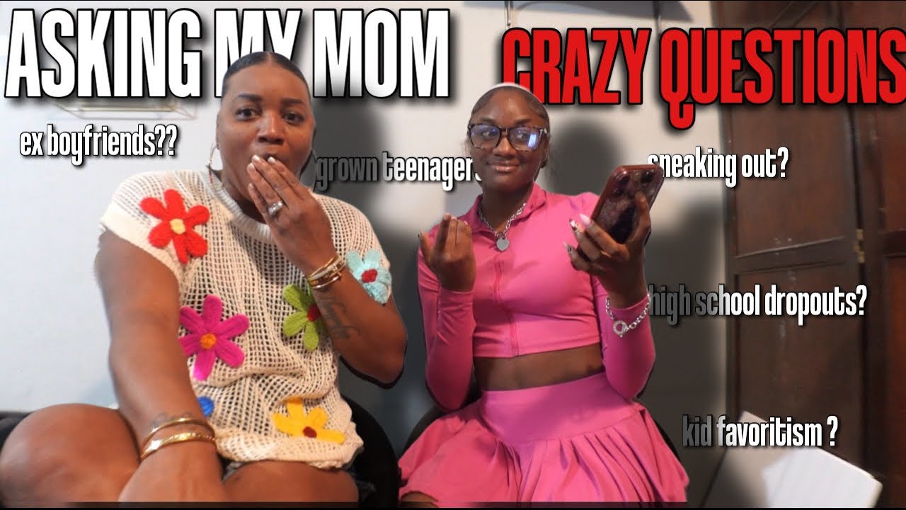 ASKING MY MOM QUESTIONS GIRLS ARE TOO AFRAID TO ASK * IT GOT MESSY