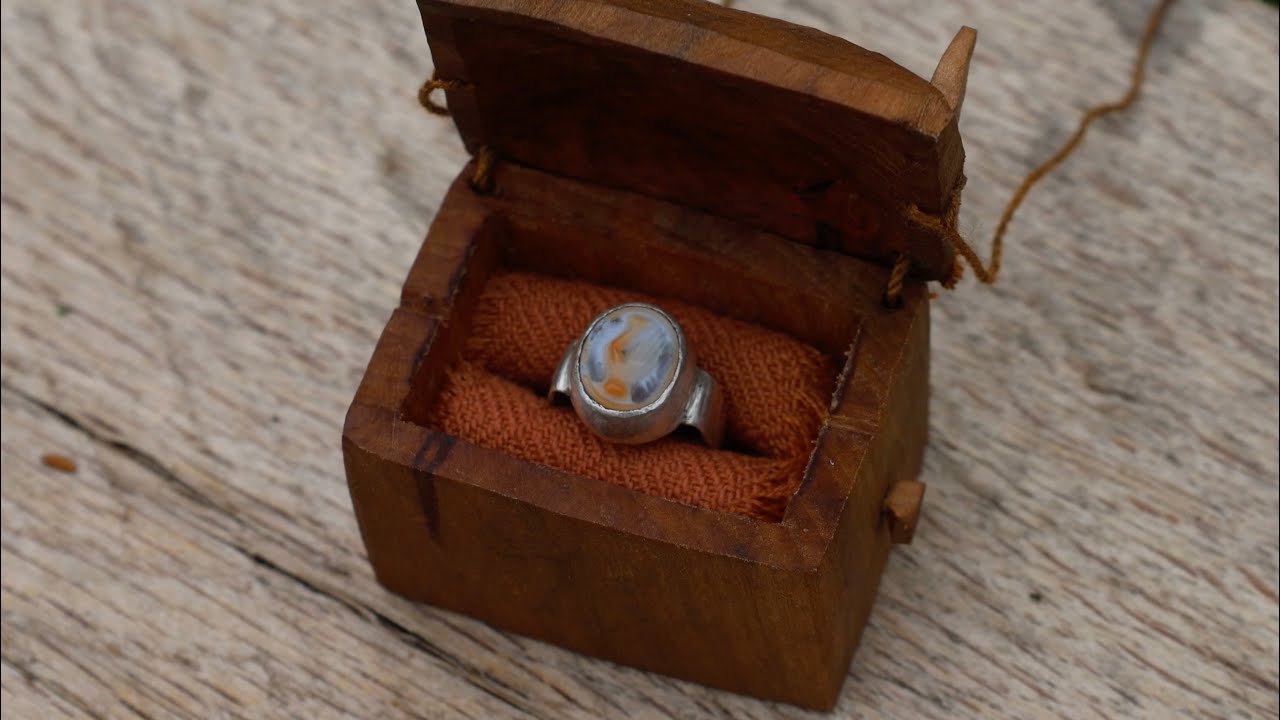 Hand Forging an Early Medieval Betrothal Ring from Silver using Historical Jewelry Making Techniques
