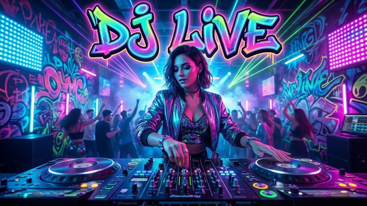 Hip Hop DJ LIVE | Urban Neon Club Music