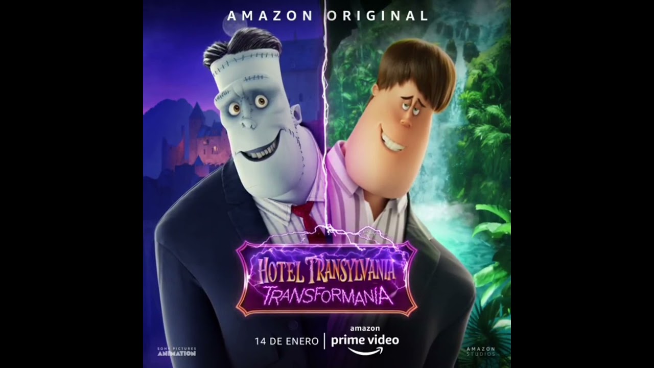 póster de cada personaje de Hotel Transylvania Transformania