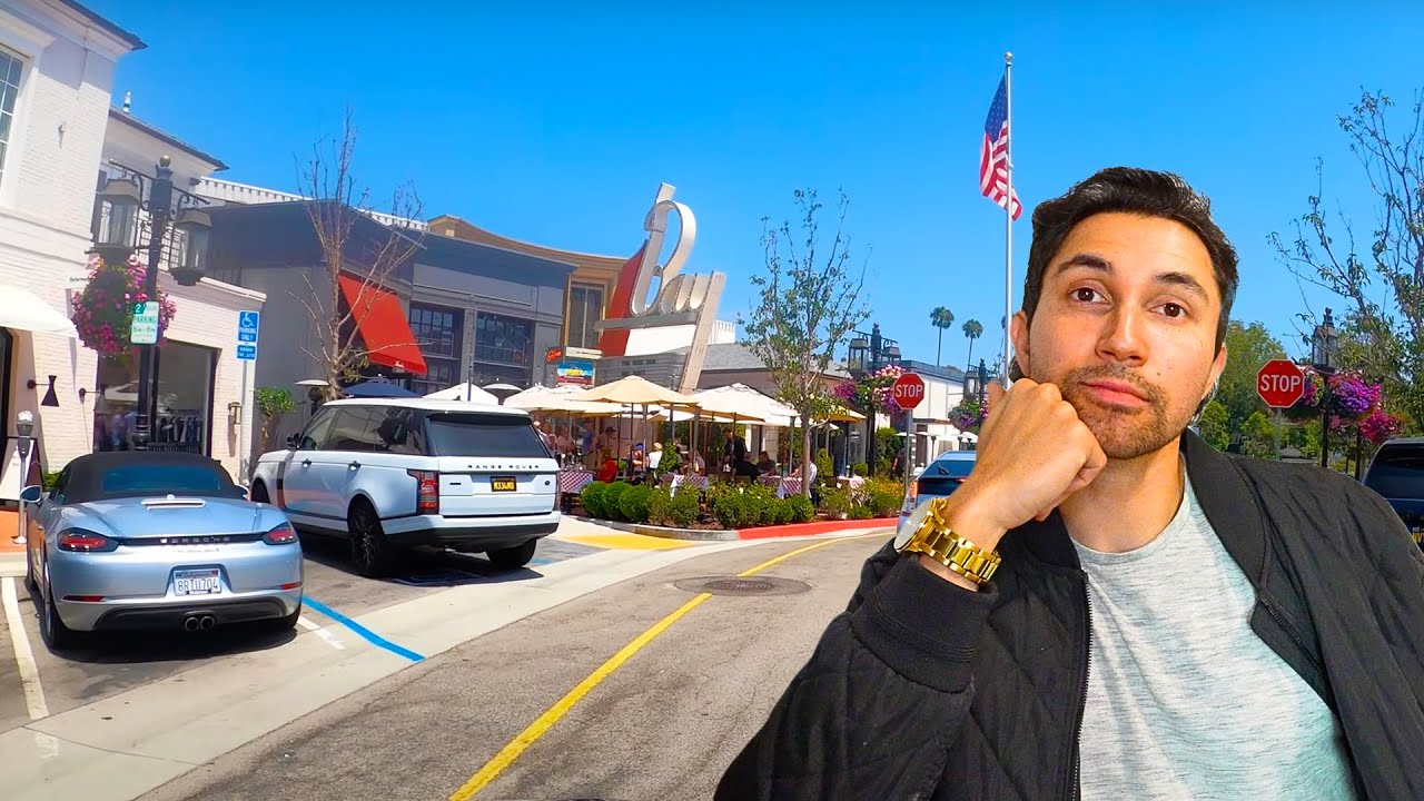 Driving in the Pacific Palisades Neighborhoods (Before the Fire)