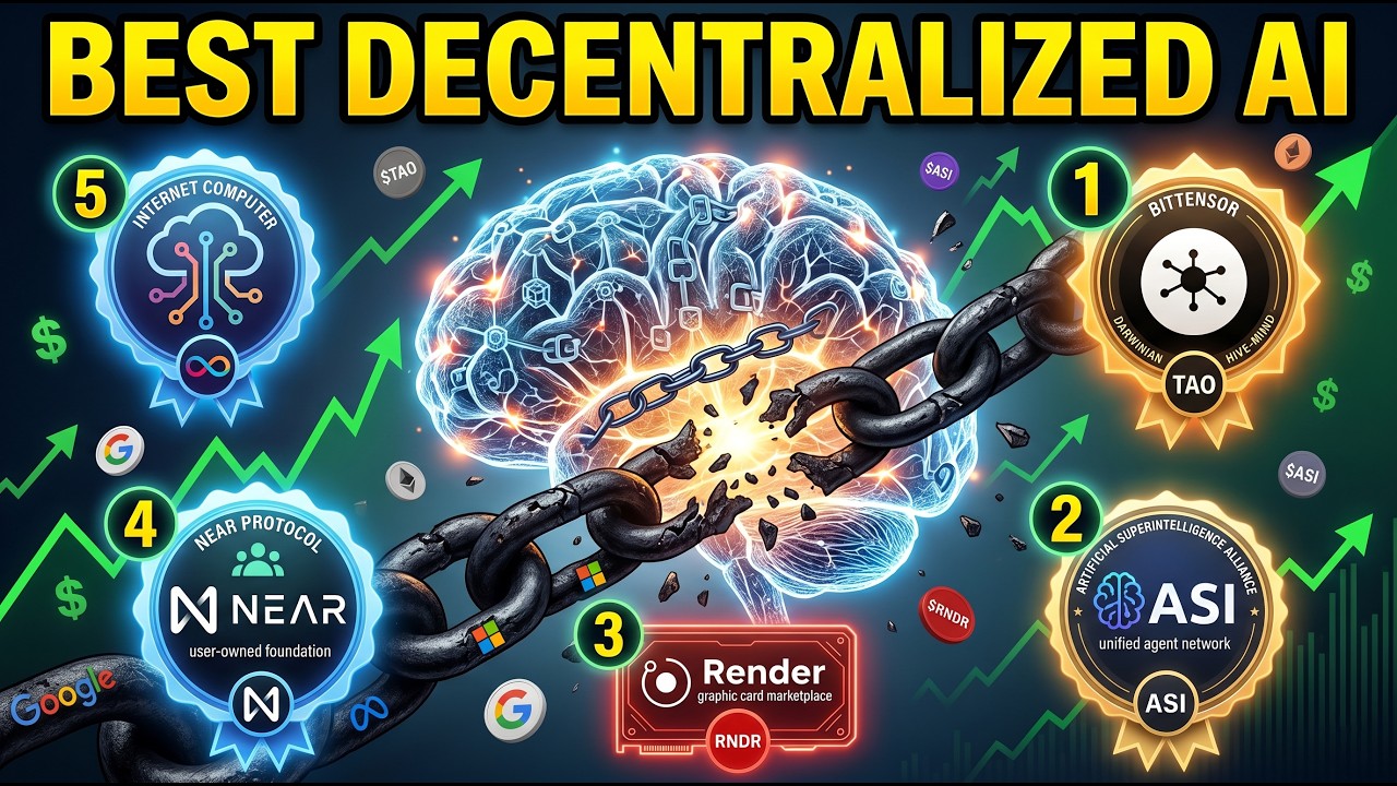 Best Decentralized AI Projects 🤖 Top AI + Blockchain Innovations (2026)