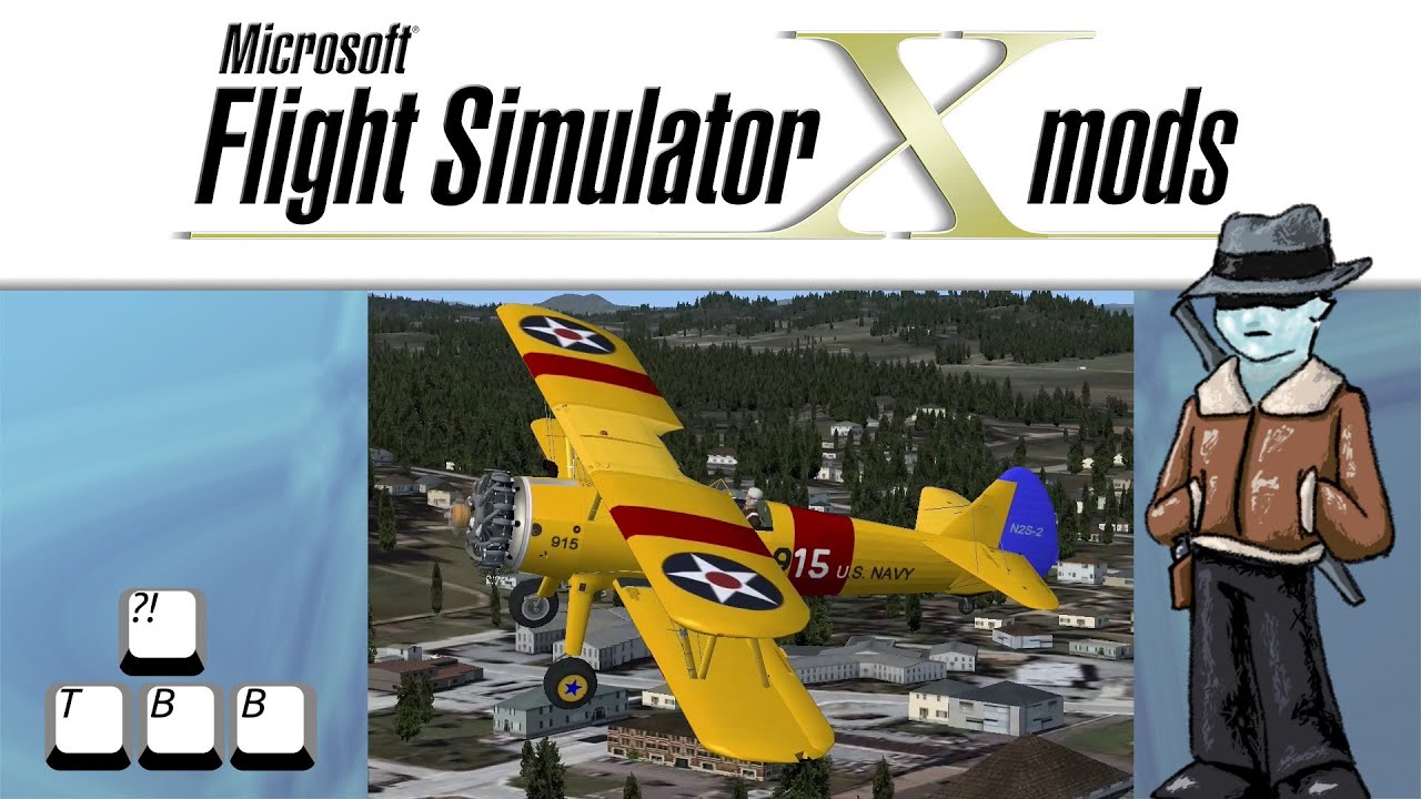 Flight Simulator X Plane Spotlight - Boeing-Stearman PT-17 Kaydet