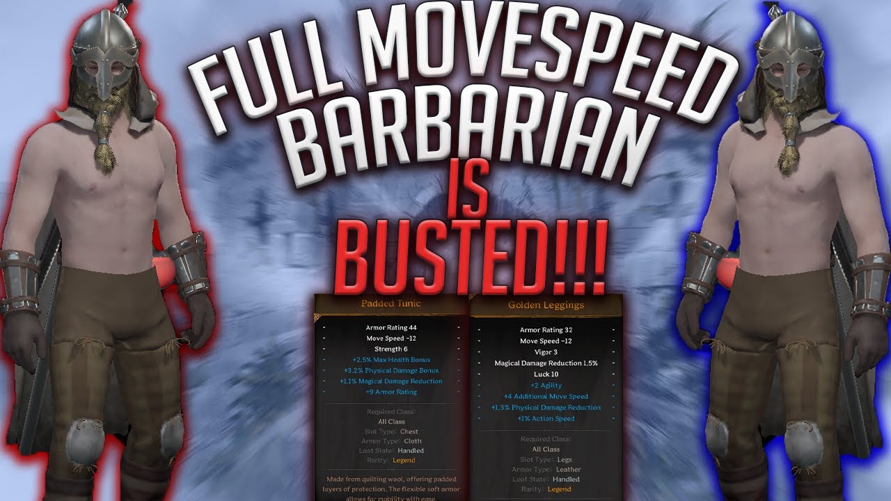MOVESPEED BARBARIAN IS BUSTED!!! | Dark and Darker | Duo HR | Barbarian|