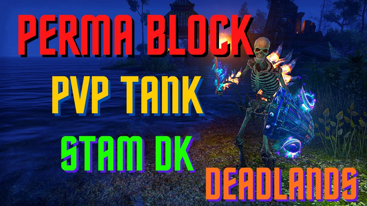 Mutant Turtle PVP Tank - Stamina Dragonknight - ESO Deadlands