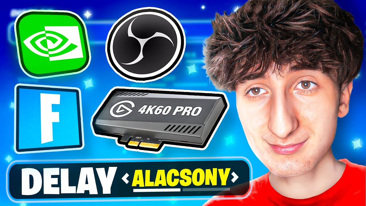 Matyolat Fortnite BEÁLLÍTÁSAI (OBS, NVIDIA, Dupla PC)