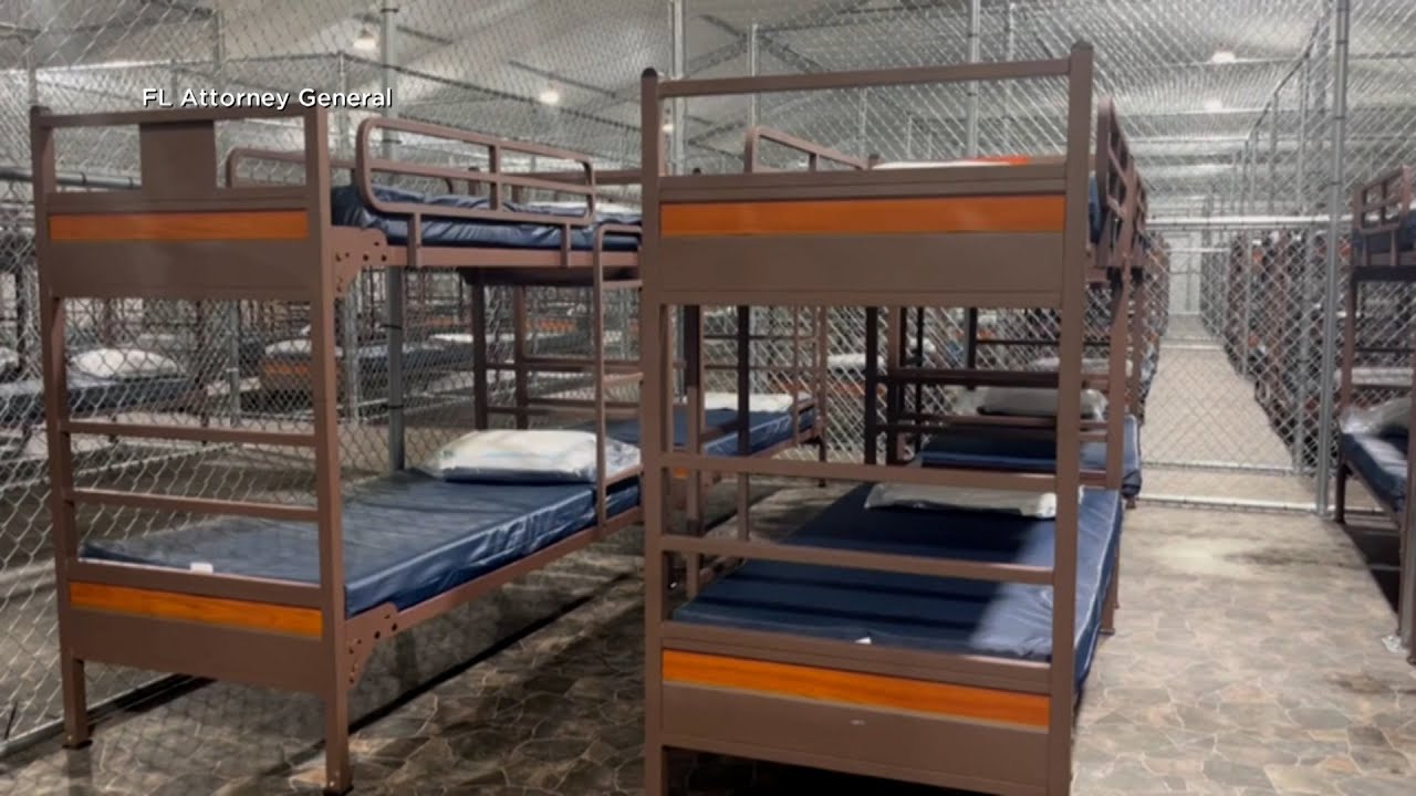 A look inside 'Alligator Alcatraz'