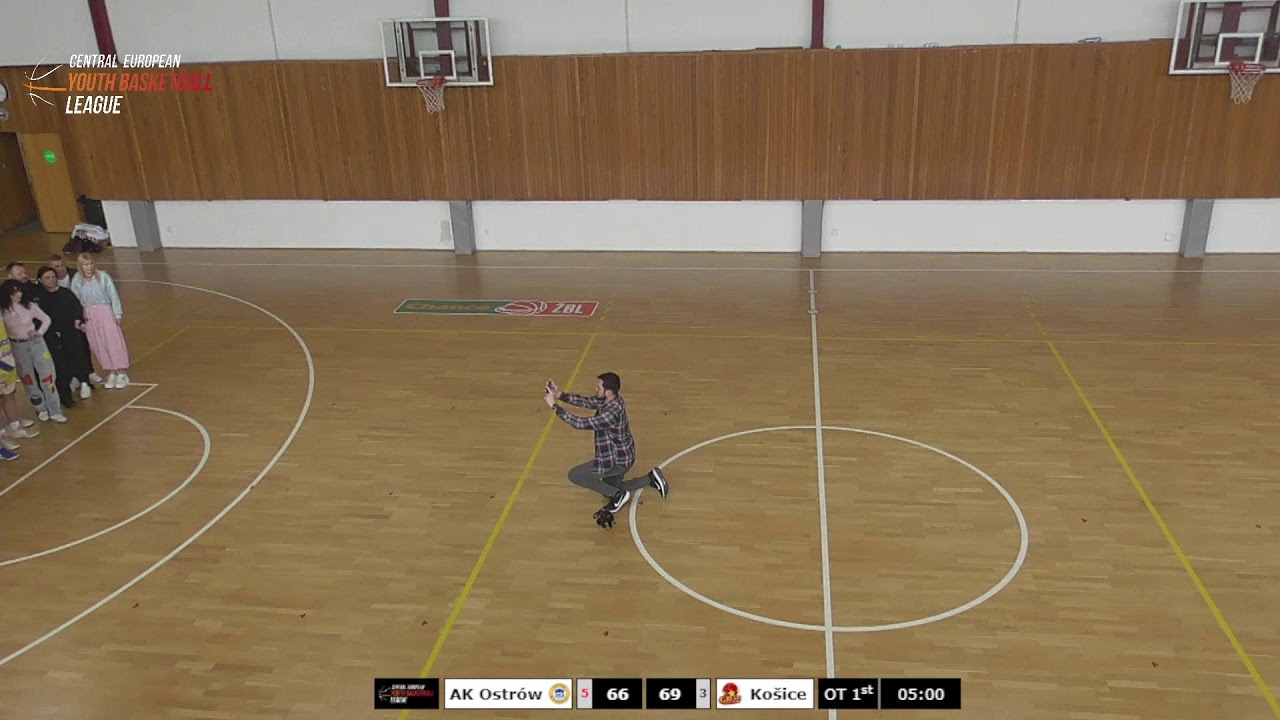 CEYBL U17, 15. 3. 2026, AK Ostrow 1947 - ŠBK Galaxy Košice
