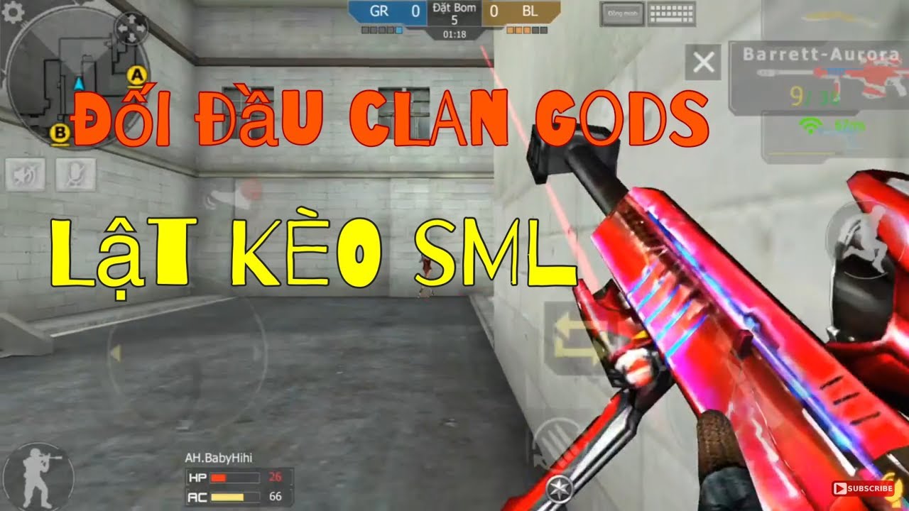CrossFire Legend: Đối đầu clan GODS// Lật kèo thành công