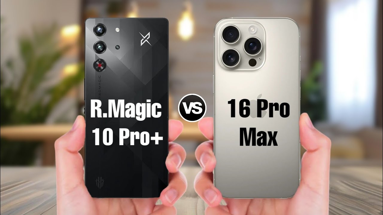 Redmagic 10 Pro Plus vs iPhone 16 Pro Max