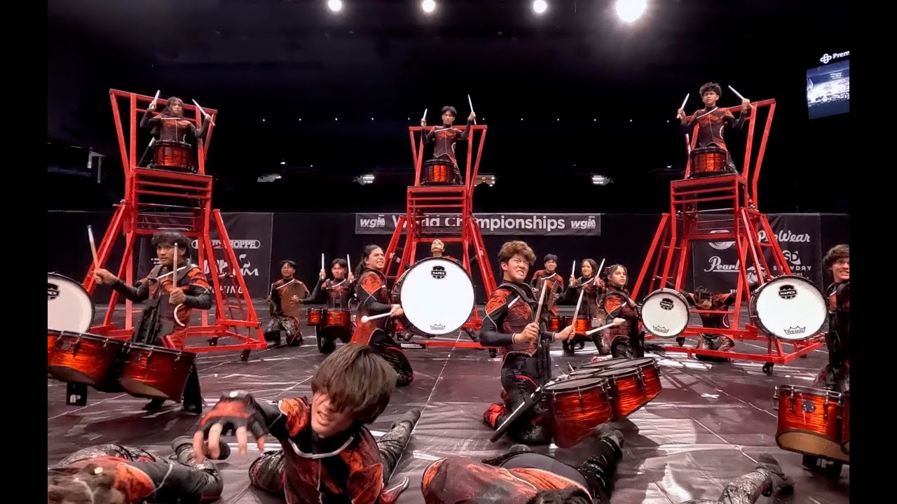 Ayala High School Drumline at WGI Prelims Dayton 2024 (GoPro Multicam)