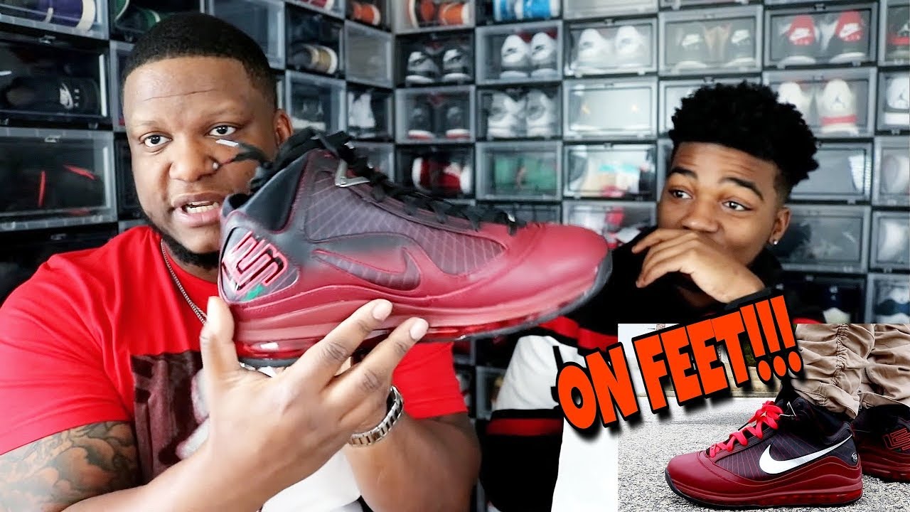 JAYY THINKS THESE ARE TRASH!!! LEBRON 7 CHRISTMAS ON FEET!!!