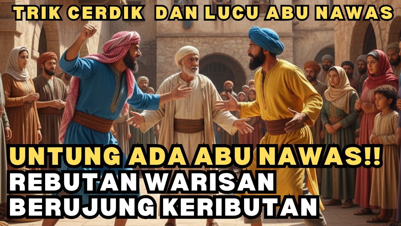 ABU NAWAS DAN WARISAN YANG BIKIN TETANGGA TERDIAM: SATU PERTANYAAN YANG MENGHENTIKAN REBUTAN