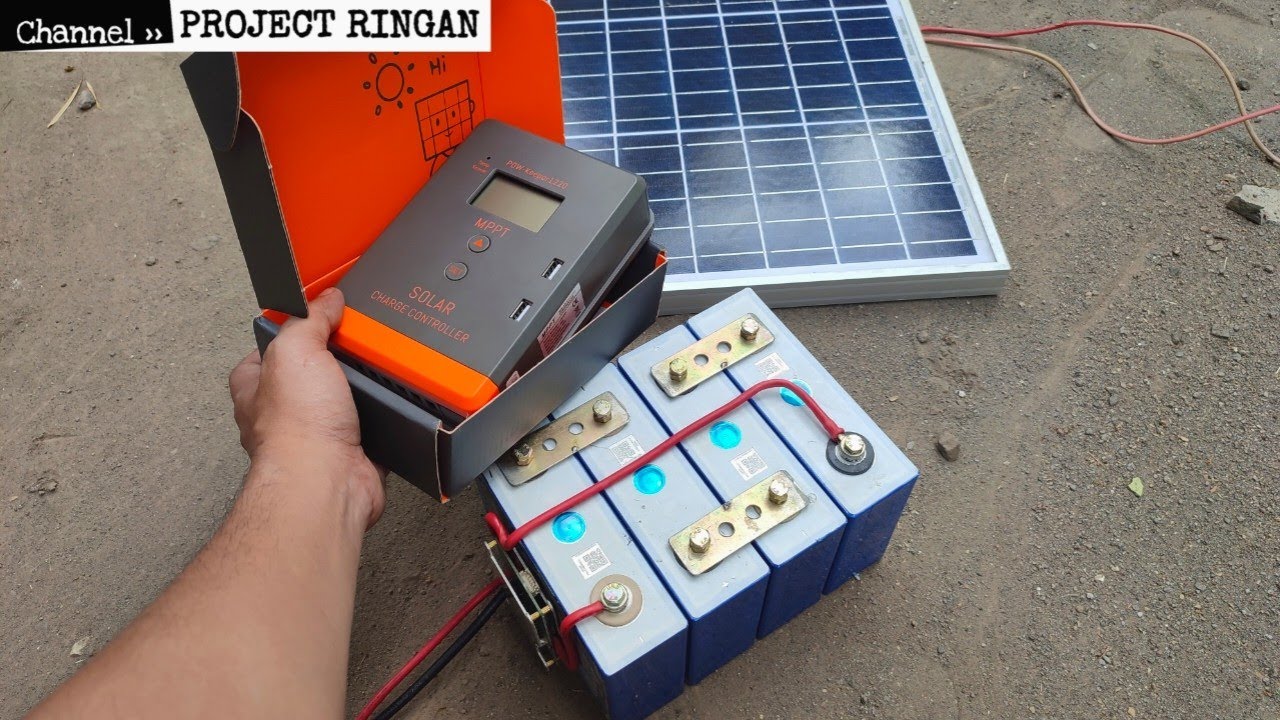 PLTS pemula pasti suka 350.000 sudah dapat REAL MPPT asli saya buktikan divideo ini