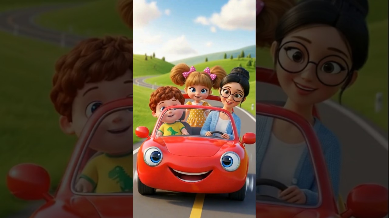 Kids Can’t Stop Watching! Count 1–10 With Cute Cars in This Fun Learning Song 🚗🎶