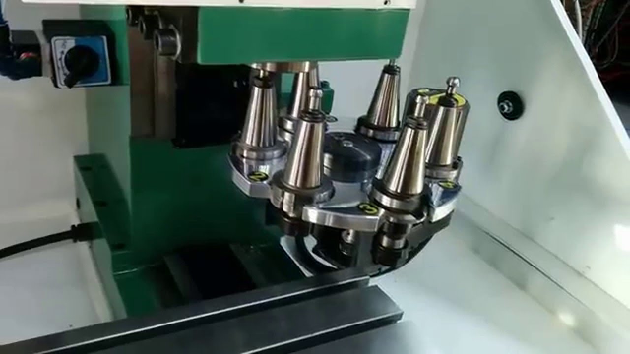 Denford Novamill ATC tool change with the Mach3 controll