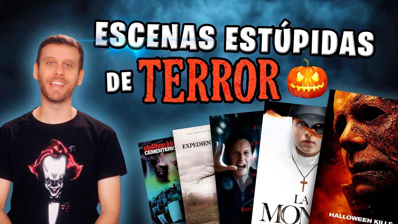 ESCENAS ESTÚPIDAS DE PELIS de TERROR 🎃