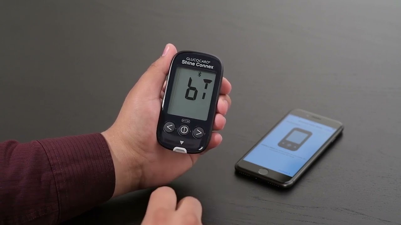 GLUCOCARD Shine Connex: Guia de emparejamiento Bluetooth