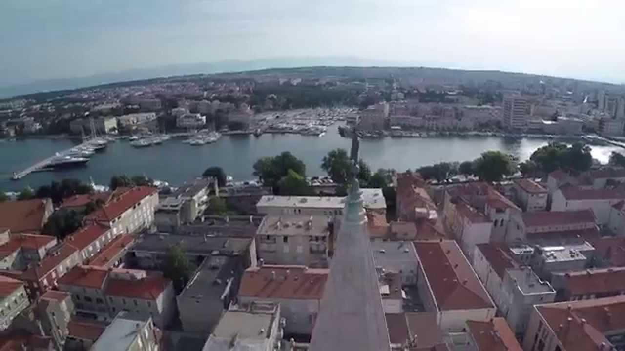 Zadar sniman iz zraka